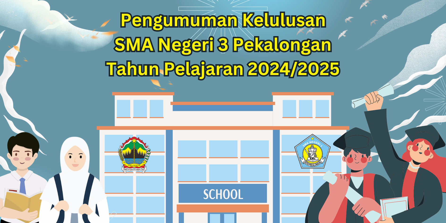 Pengumuman Kelulusan SMA Negeri 3 Pekalongan Tahun Pelajaran 2024/2025